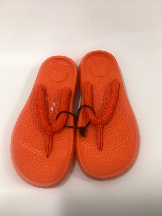 Orange Sandals Flip Flops Allbirds, Size 9