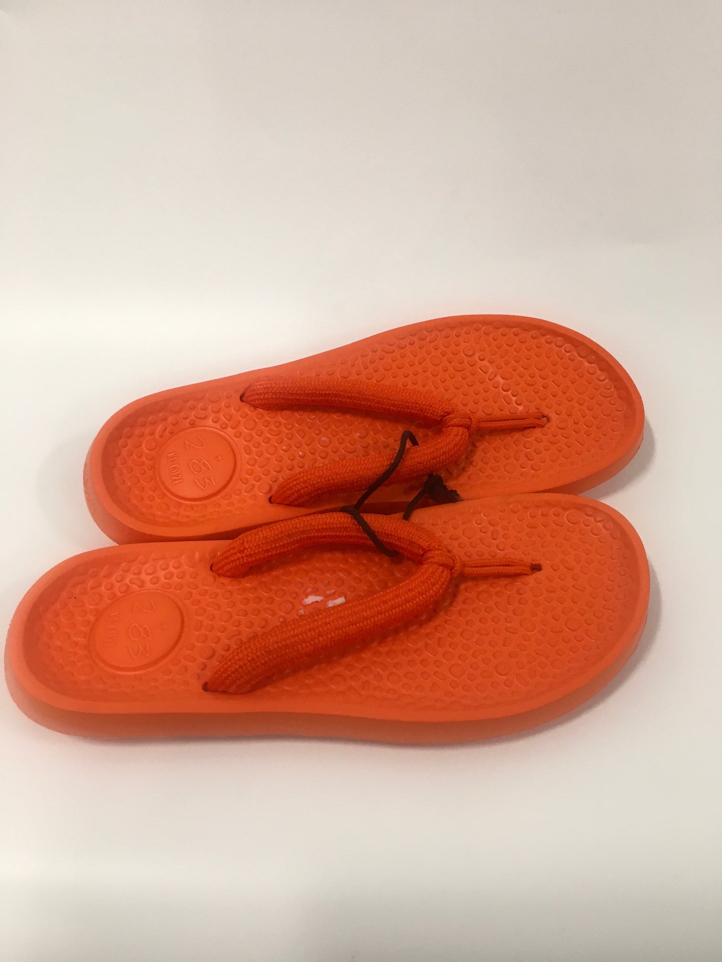 Orange Sandals Flip Flops Allbirds, Size 9
