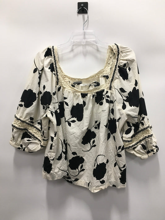 Top 3/4 Sleeve By Maurices  Size: 1x