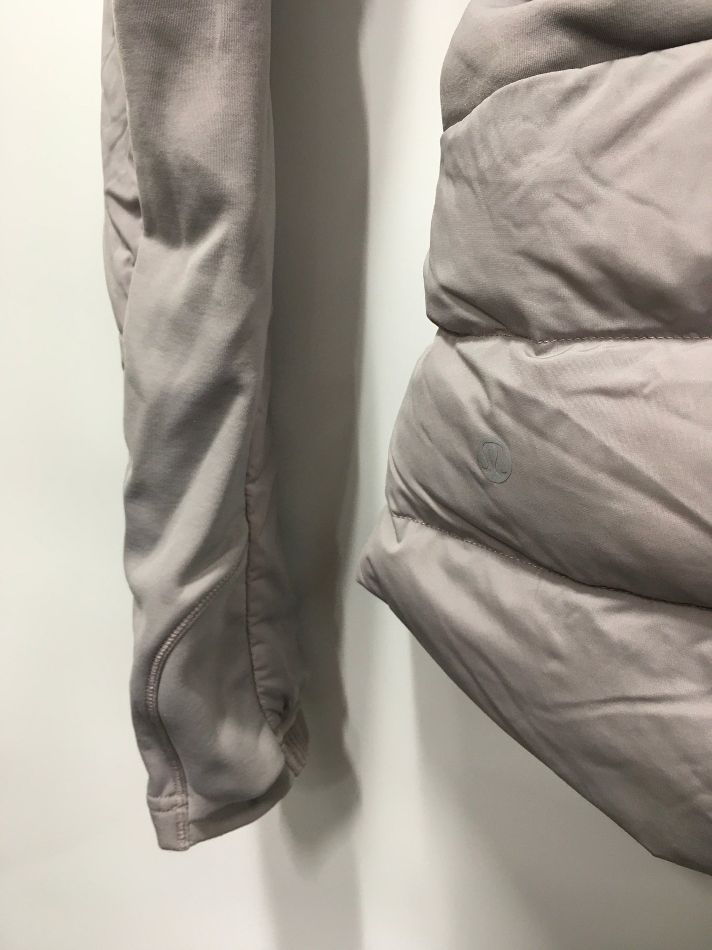 Grey Jacket Puffer & Quilted Lululemon, Size 2