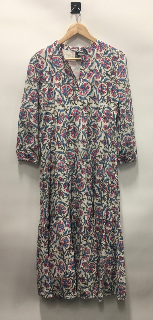 Floral Print Dress Casual Maxi Madison Matthews, Size Xs