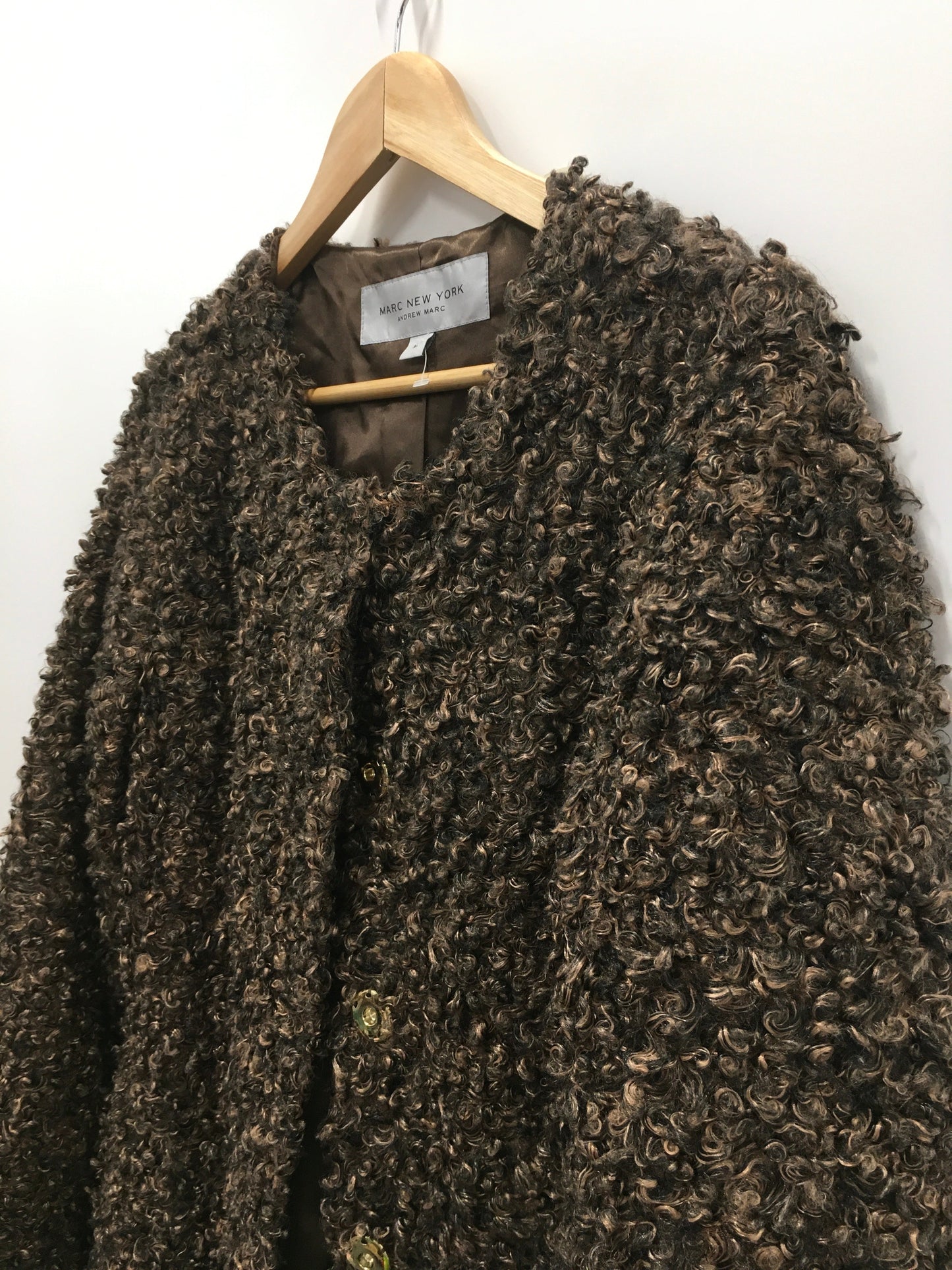 Jacket Other By Marc New York In Brown, Size: M