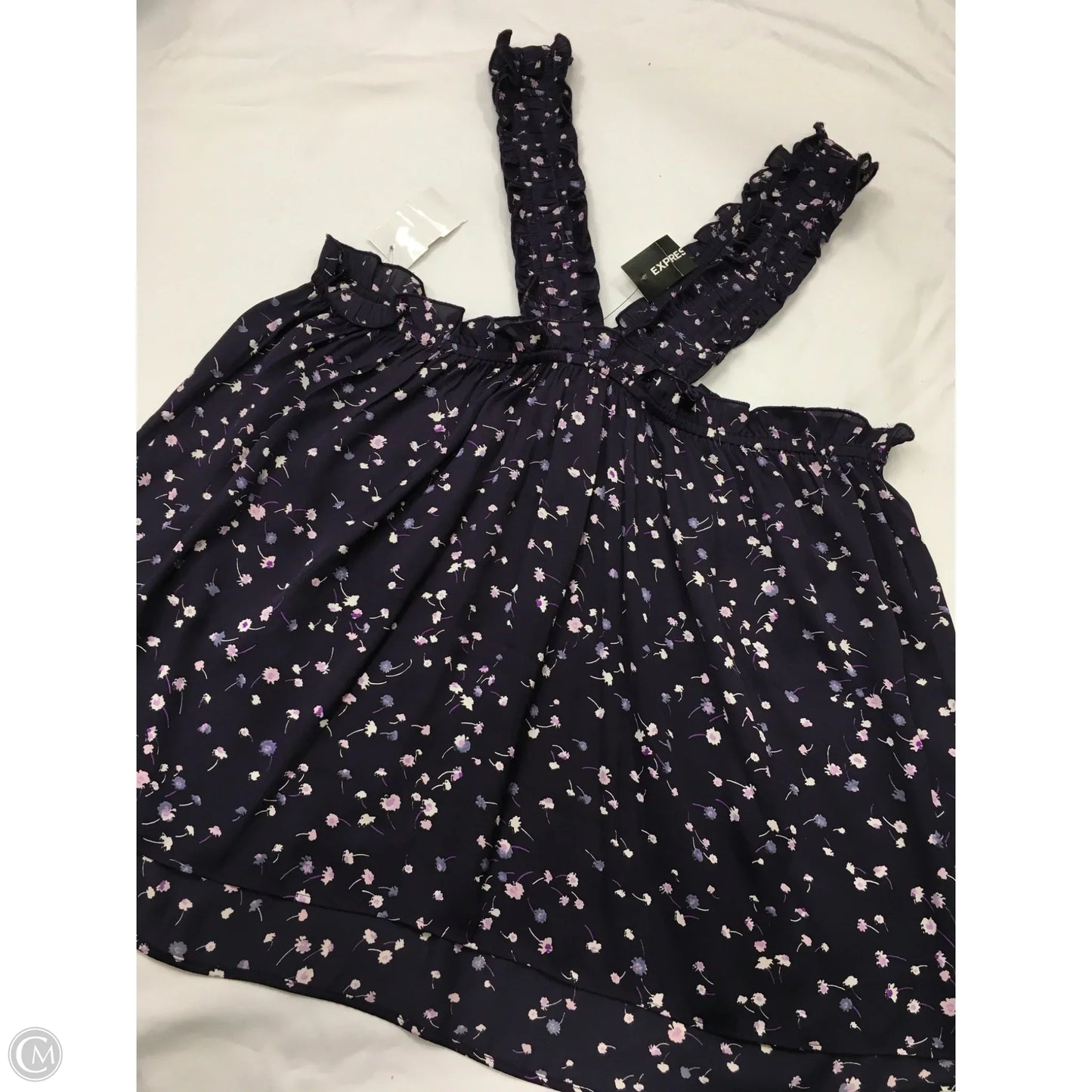 Top Sleeveless By Express In Purple, Size: M