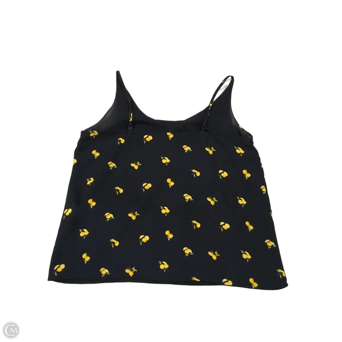 Top Sleeveless By Banana Republic In Blue & Yellow, Size: Sp