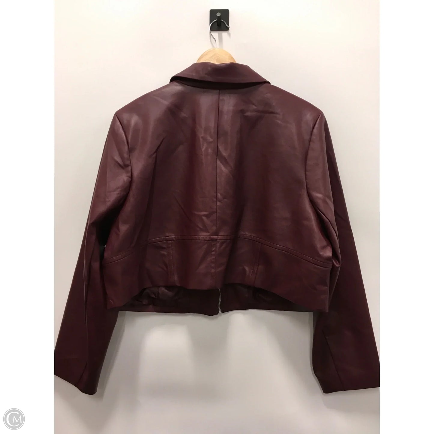 Jacket Other By Eloquii In Red, Size: 22
