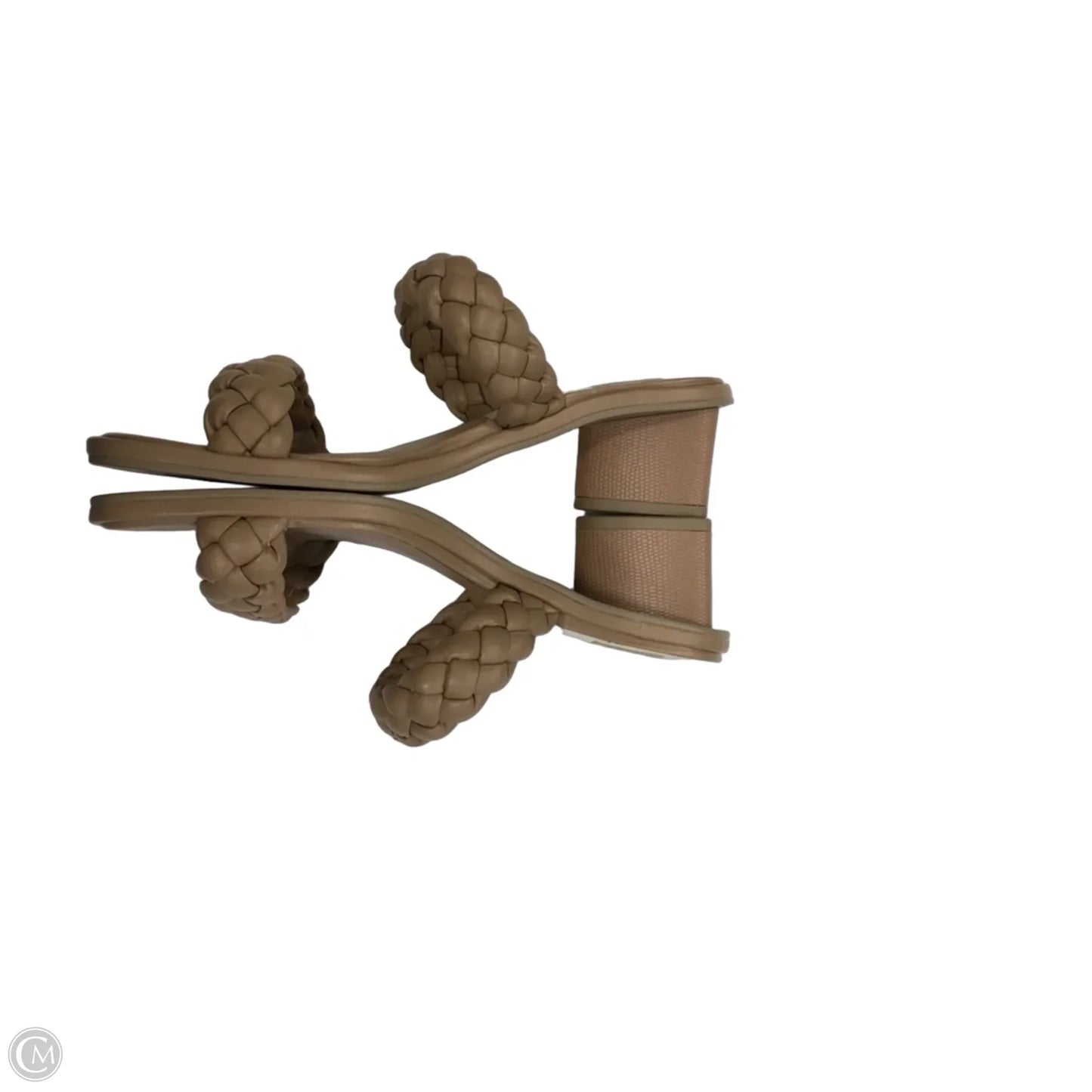 Sandals Heels Block By Dolce Vita In Tan, Size: 6.5