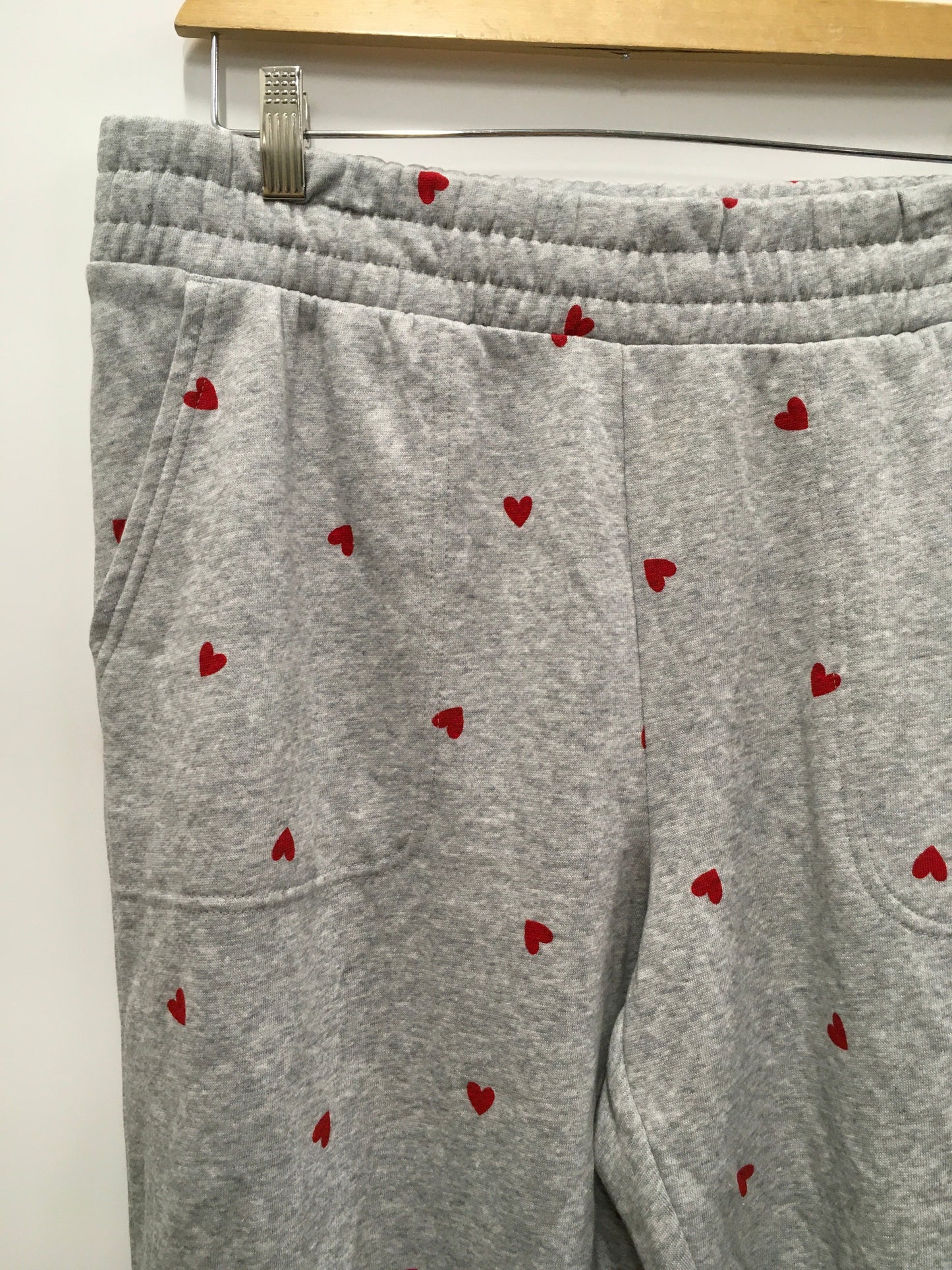 Pants Lounge By Colsie In Grey & Red, Size: L