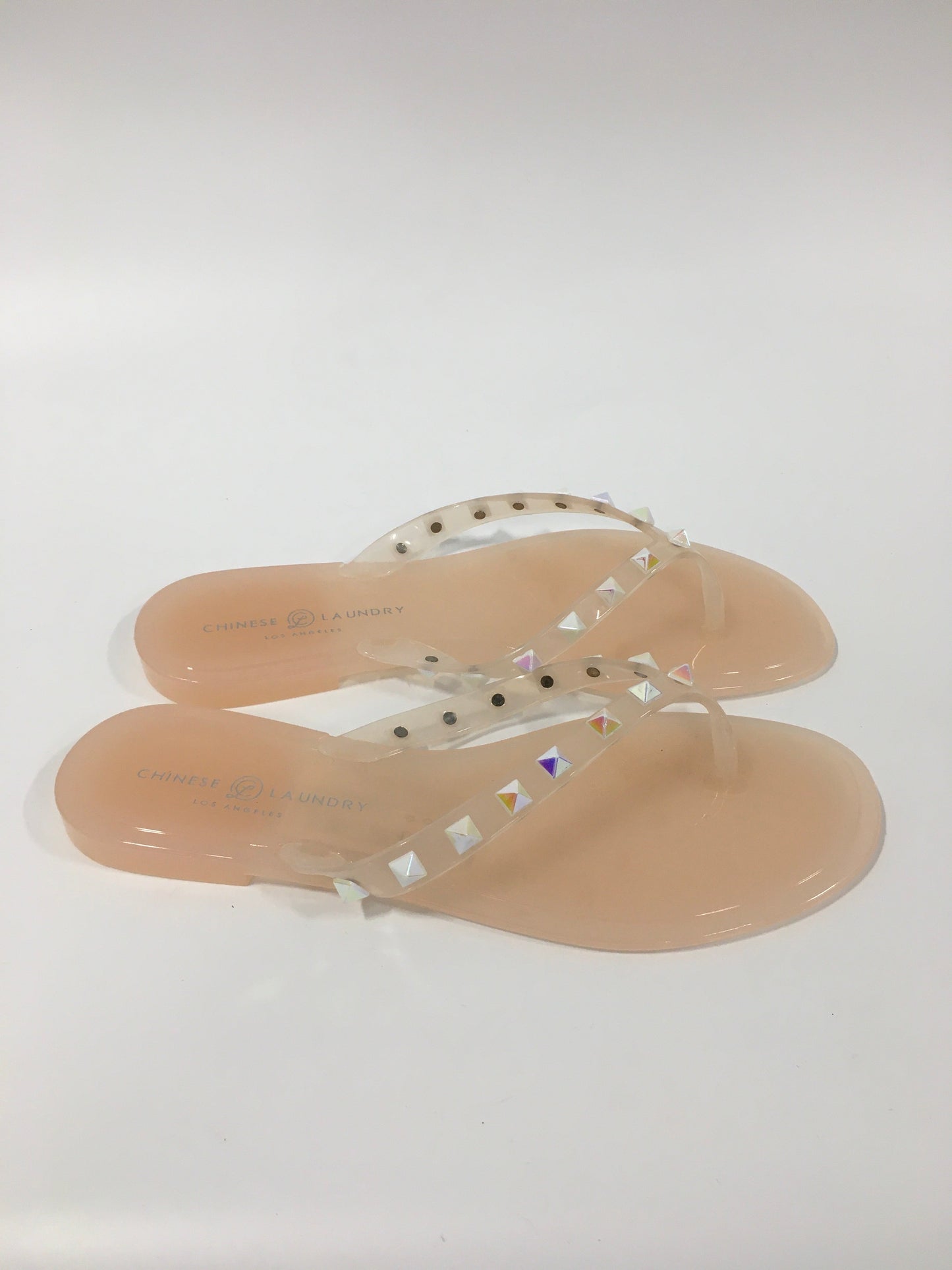 Pink Sandals Flip Flops Chinese Laundry, Size 7