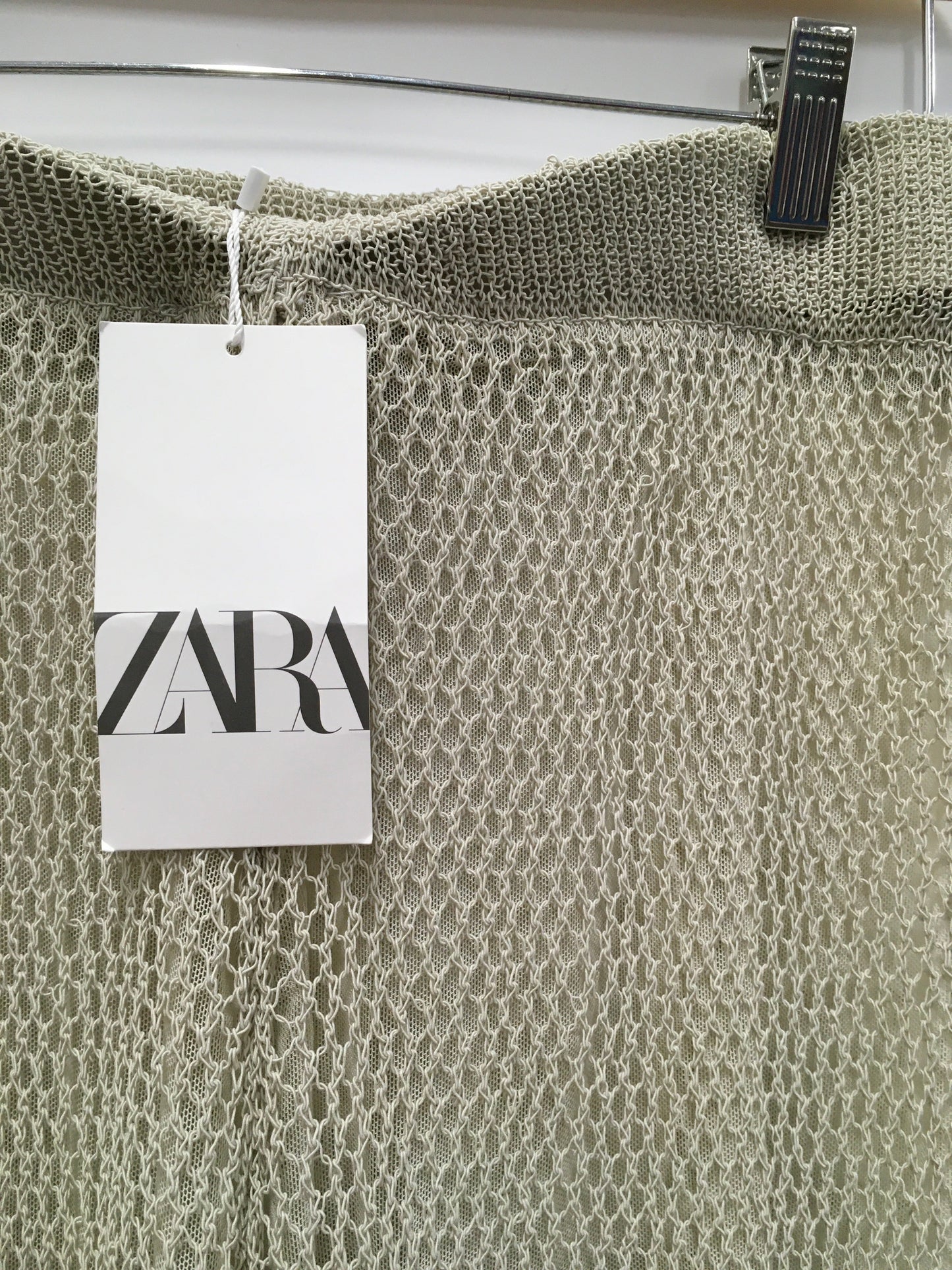 Beige Swimwear Cover-up Zara, Size M