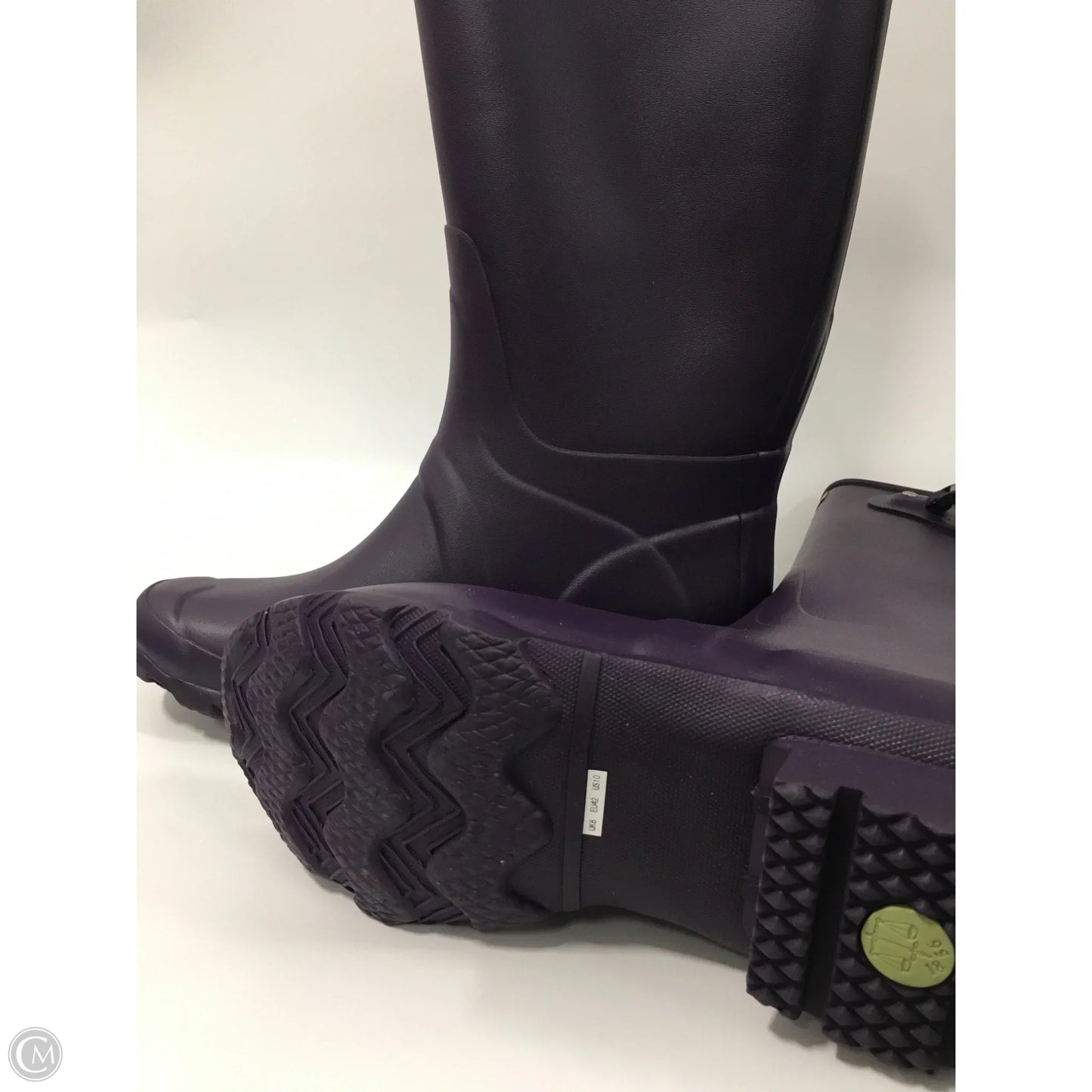 Boots Rain By Hunter In Purple, Size: 10