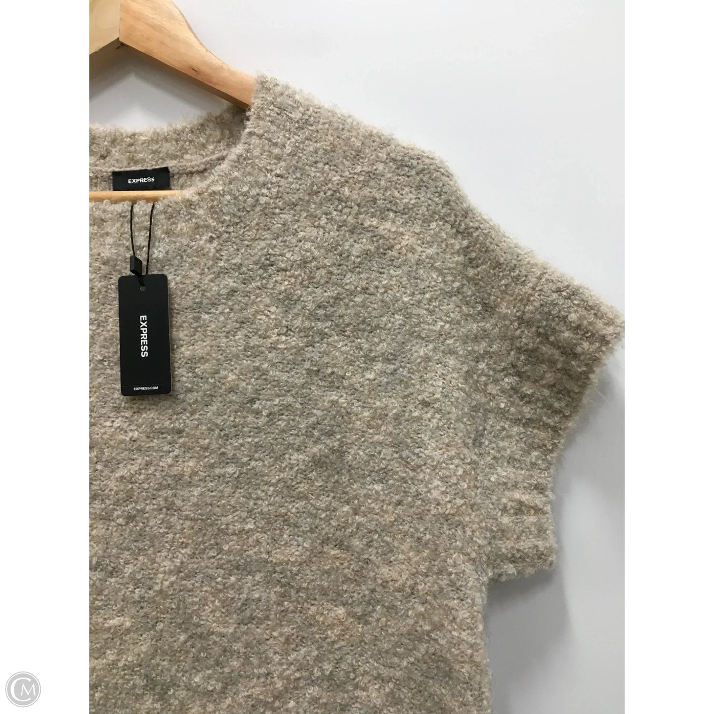 Dress Casual Short By Express In Tan, Size: Xs