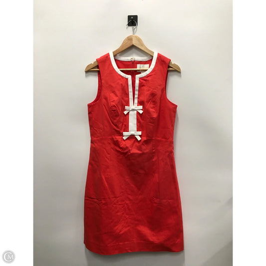 Dress Designer By Lilly Pulitzer In Red, Size: 8