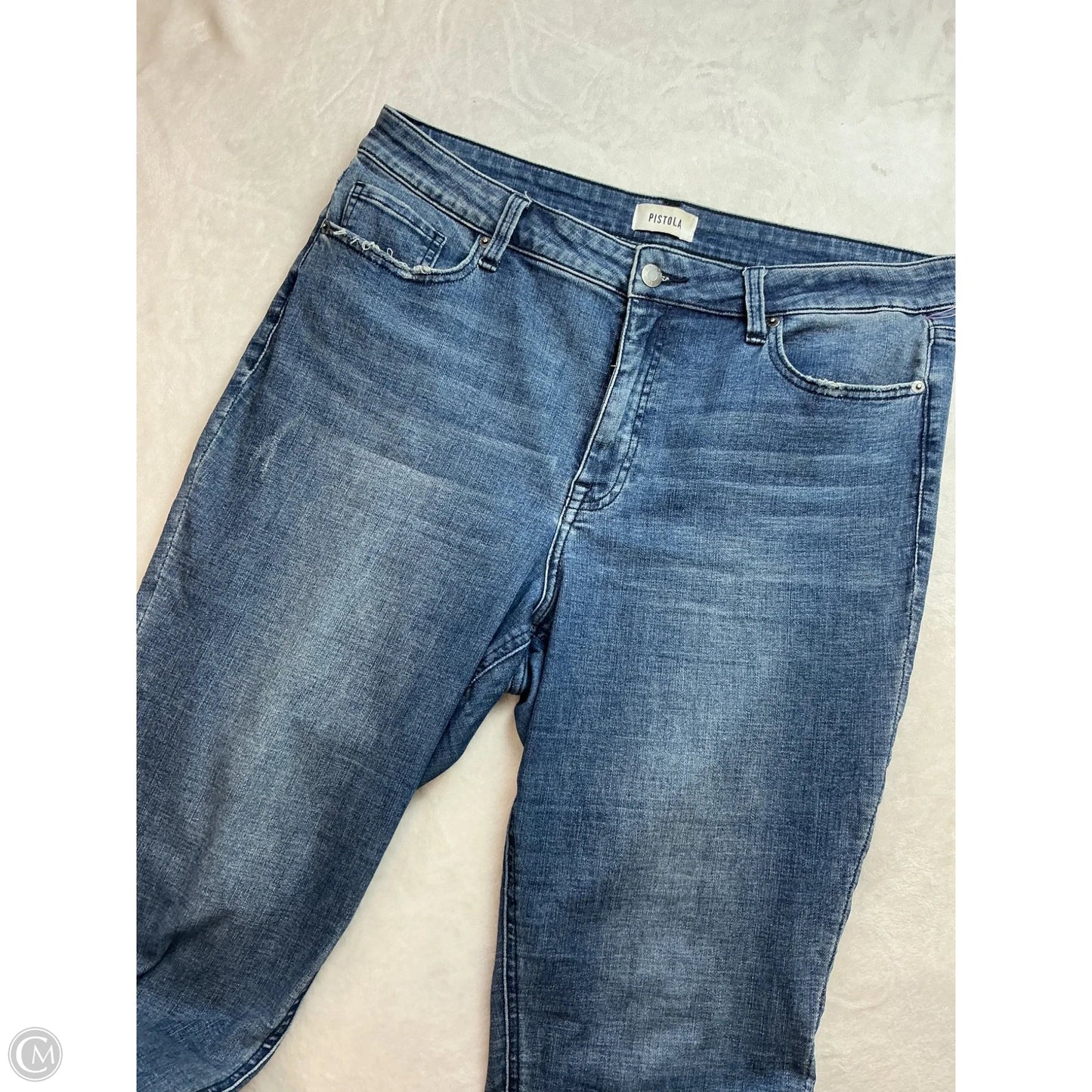 Jeans Skinny By Pistola In Blue Denim, Size: 10