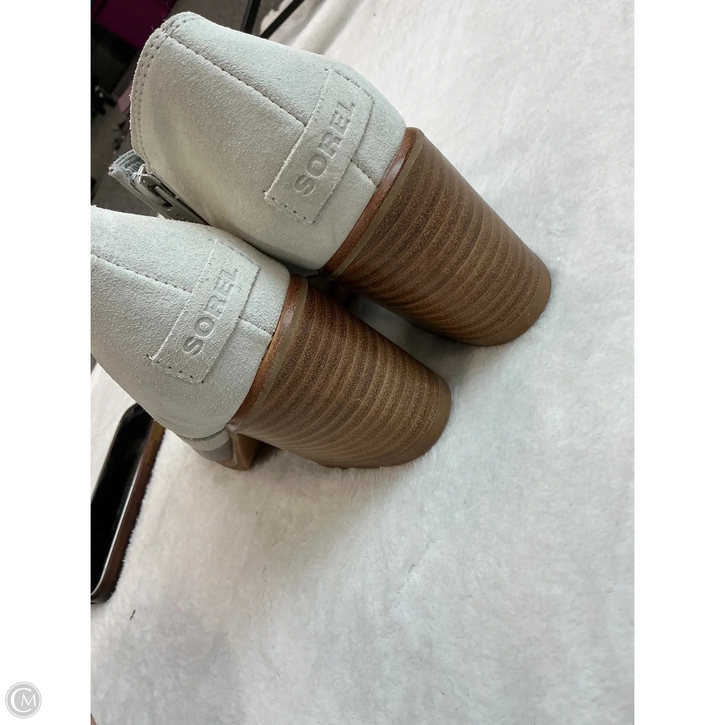 Shoes Heels Block By Sorel In Grey, Size: 7.5