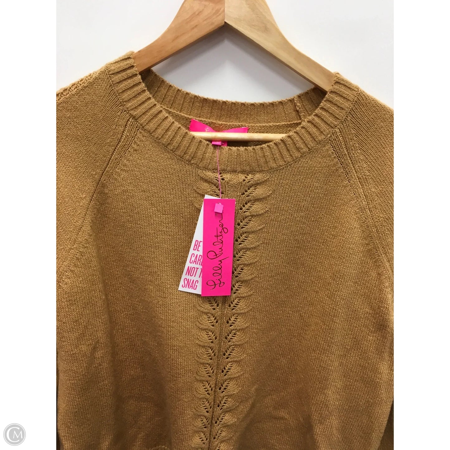 Sweater Designer By Lilly Pulitzer In Tan, Size: M