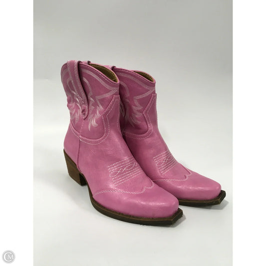 Boots Western By Circus By Sam Edelman In Pink, Size: 6.5