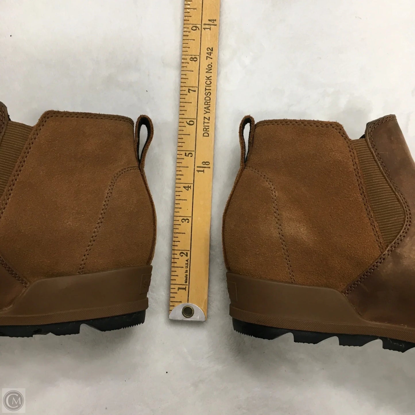 Boots Ankle Heels By Sorel In Tan, Size: 6