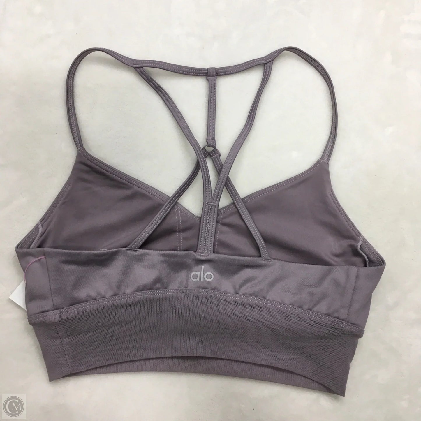 Athletic Bra By Alo In Purple, Size: S