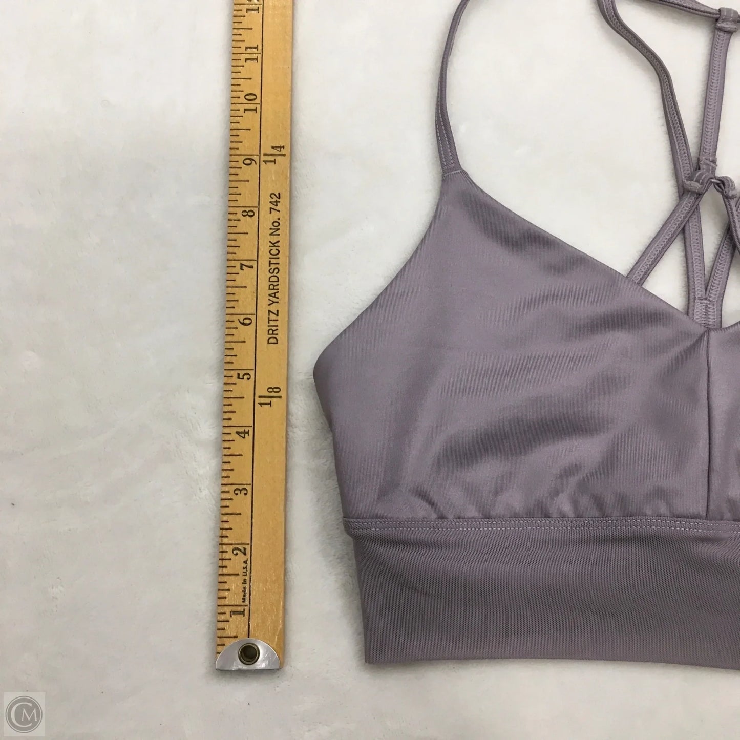 Athletic Bra By Alo In Purple, Size: S
