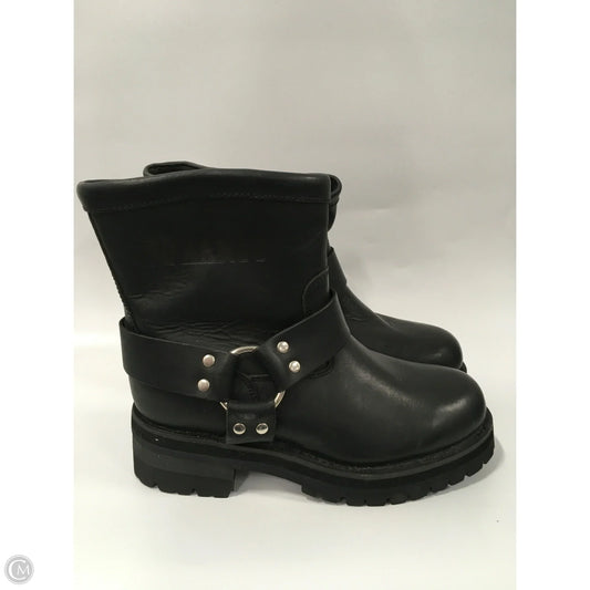 Boots Leather By Durango In Black, Size: 6.5