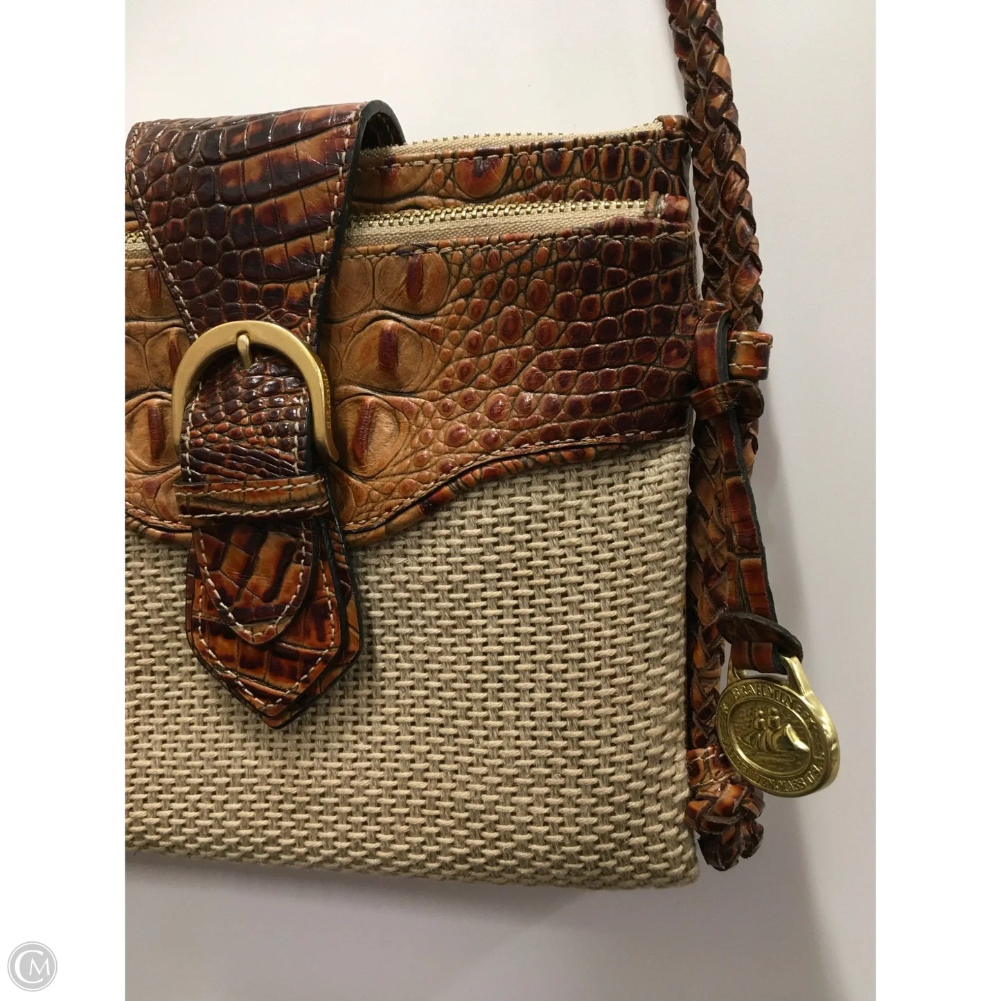 Crossbody Designer By Brahmin, Size: Small