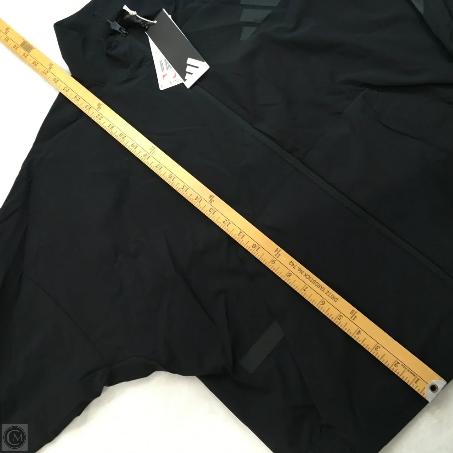 Jacket Windbreaker By Adidas In Black, Size: L