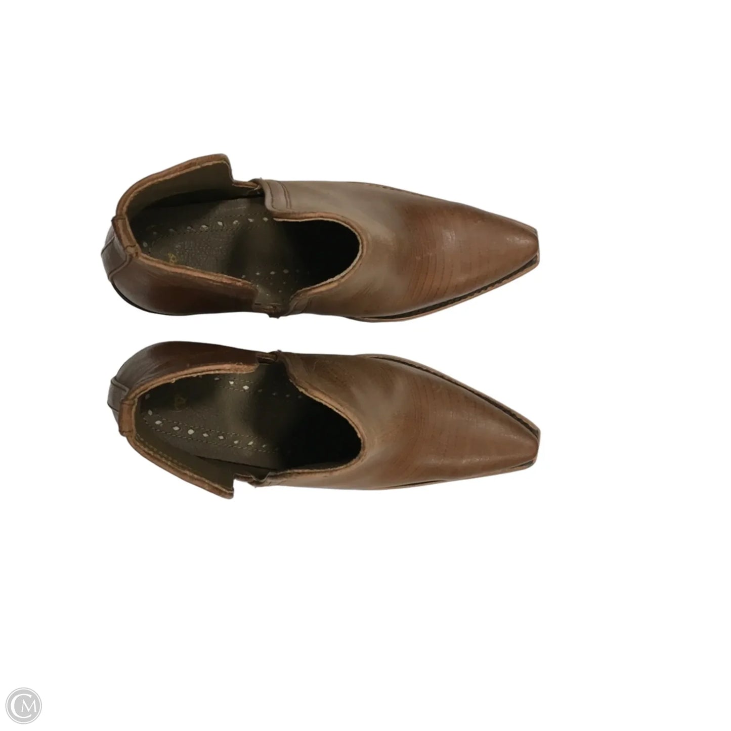 Boots Leather By Ariat In Tan, Size: 8
