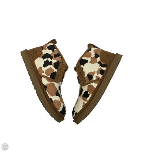 Boots Designer By Ugg In Animal Print, Size: 10