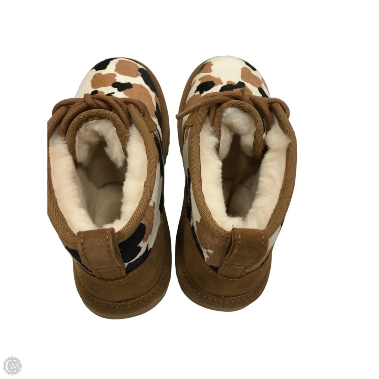 Boots Designer By Ugg In Animal Print, Size: 10