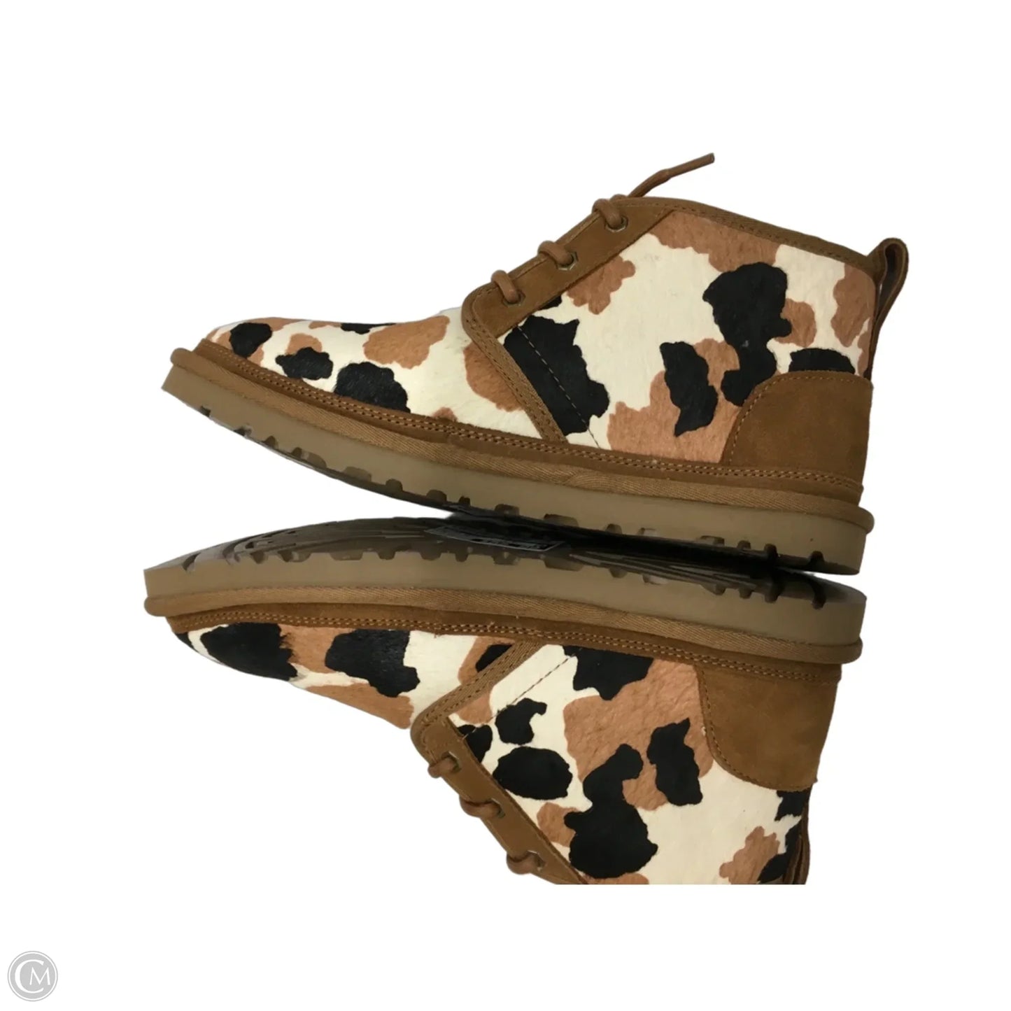 Boots Designer By Ugg In Animal Print, Size: 10
