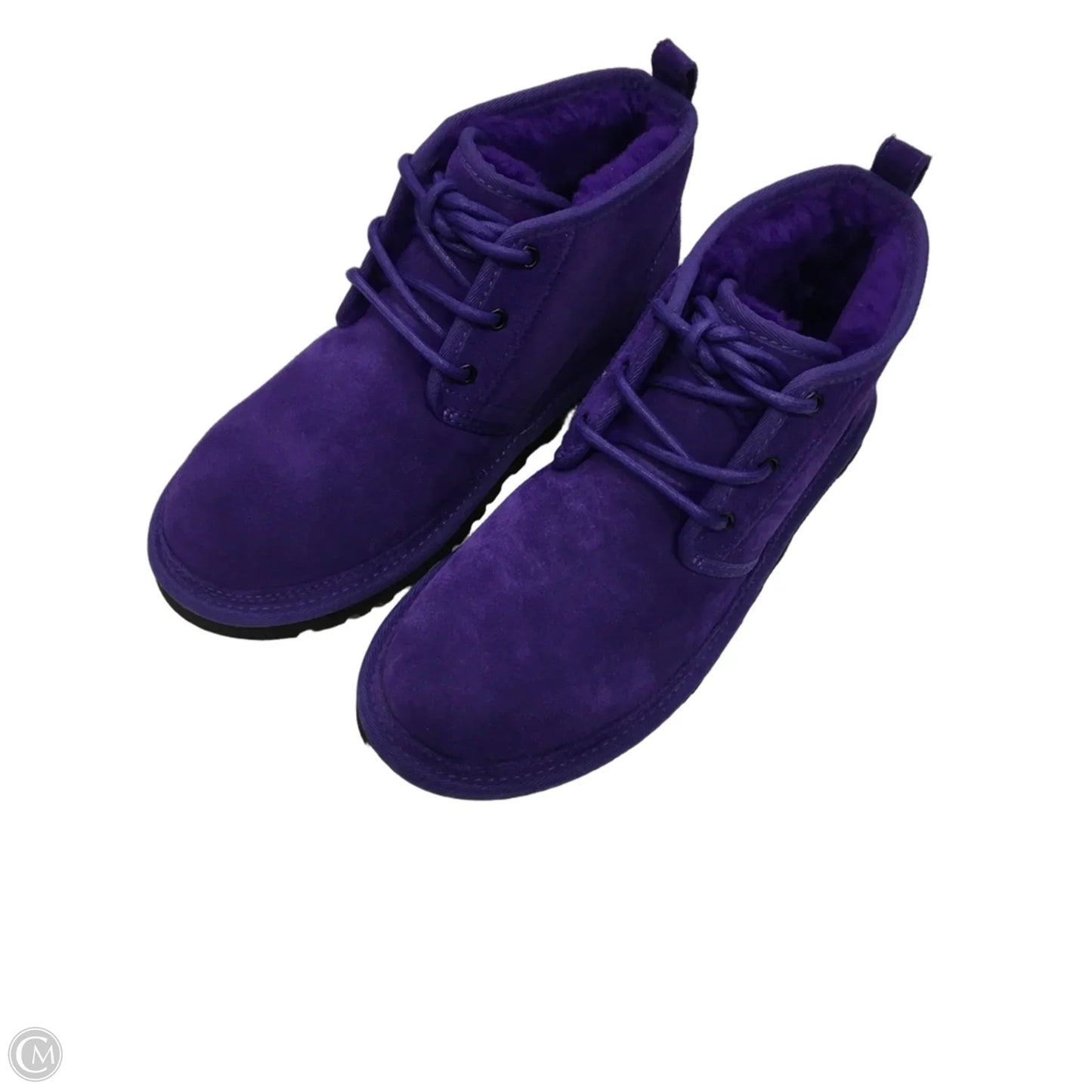 Boots Designer By Ugg In Purple, Size: 10