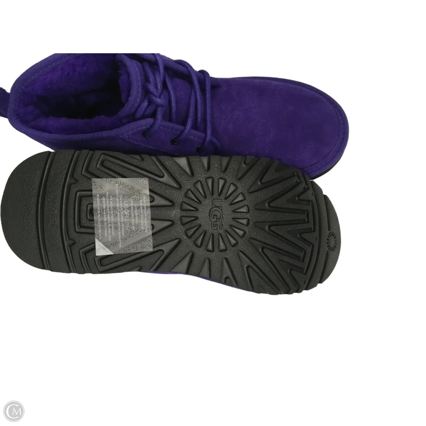 Boots Designer By Ugg In Purple, Size: 10