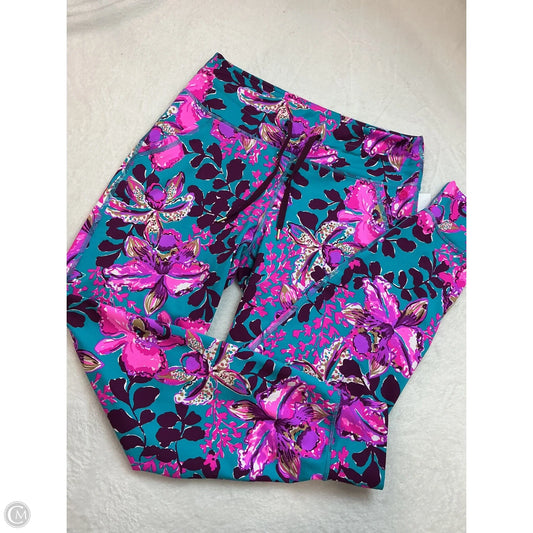 Pants Designer By Lilly Pulitzer In Blue & Purple, Size: M