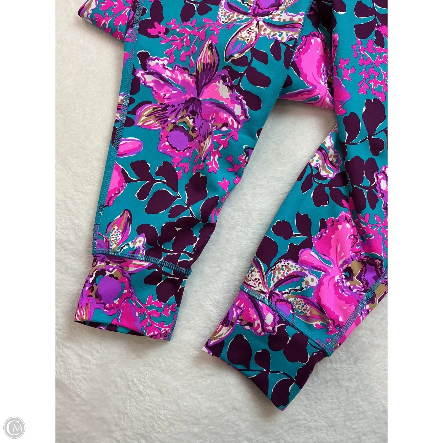Pants Designer By Lilly Pulitzer In Blue & Purple, Size: M