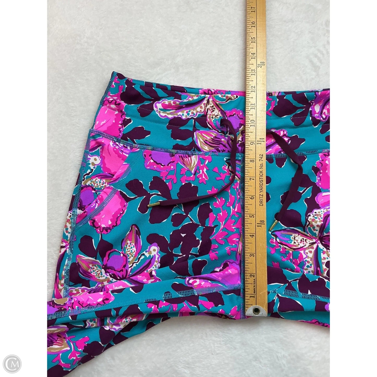 Pants Designer By Lilly Pulitzer In Blue & Purple, Size: M