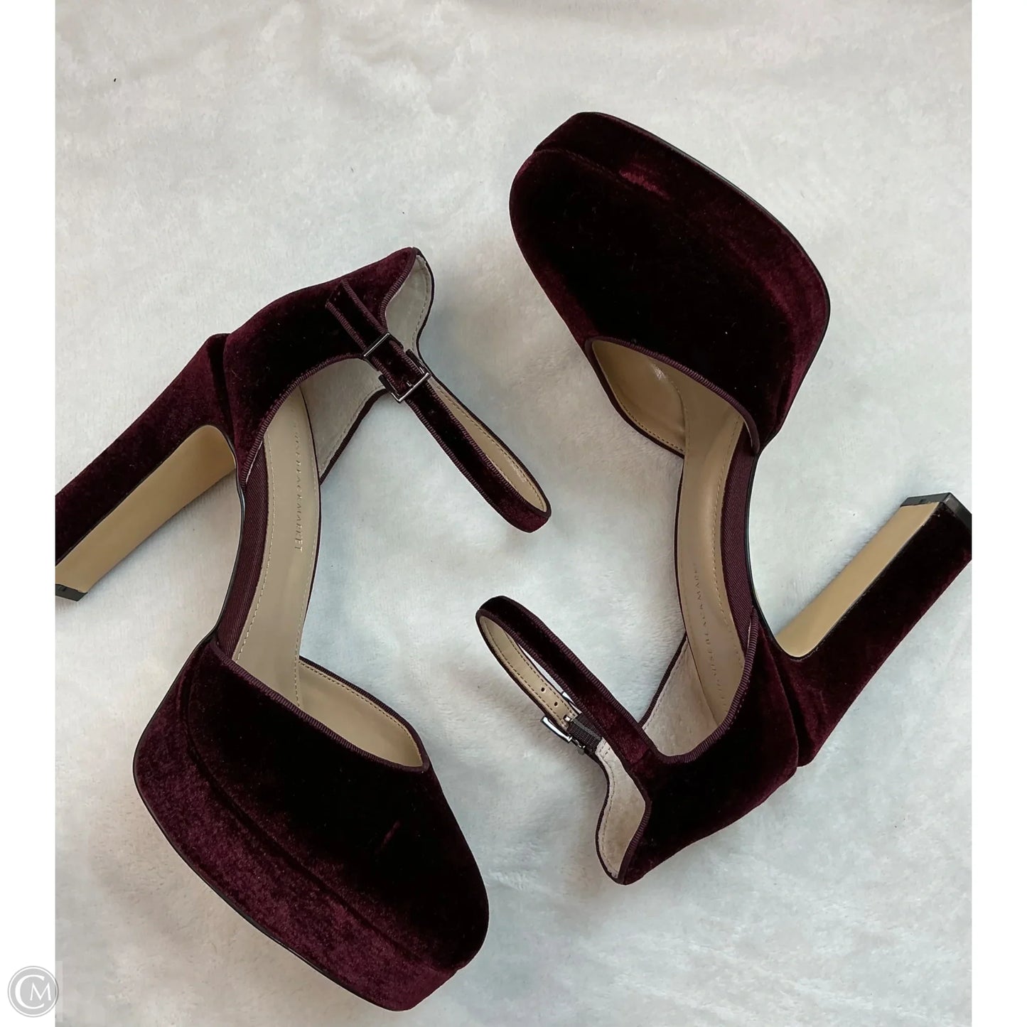 Shoes Heels Block By White House Black Market In Red, Size: 8
