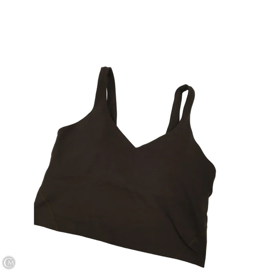 Athletic Tank Top By Lululemon In Brown, Size: 10
