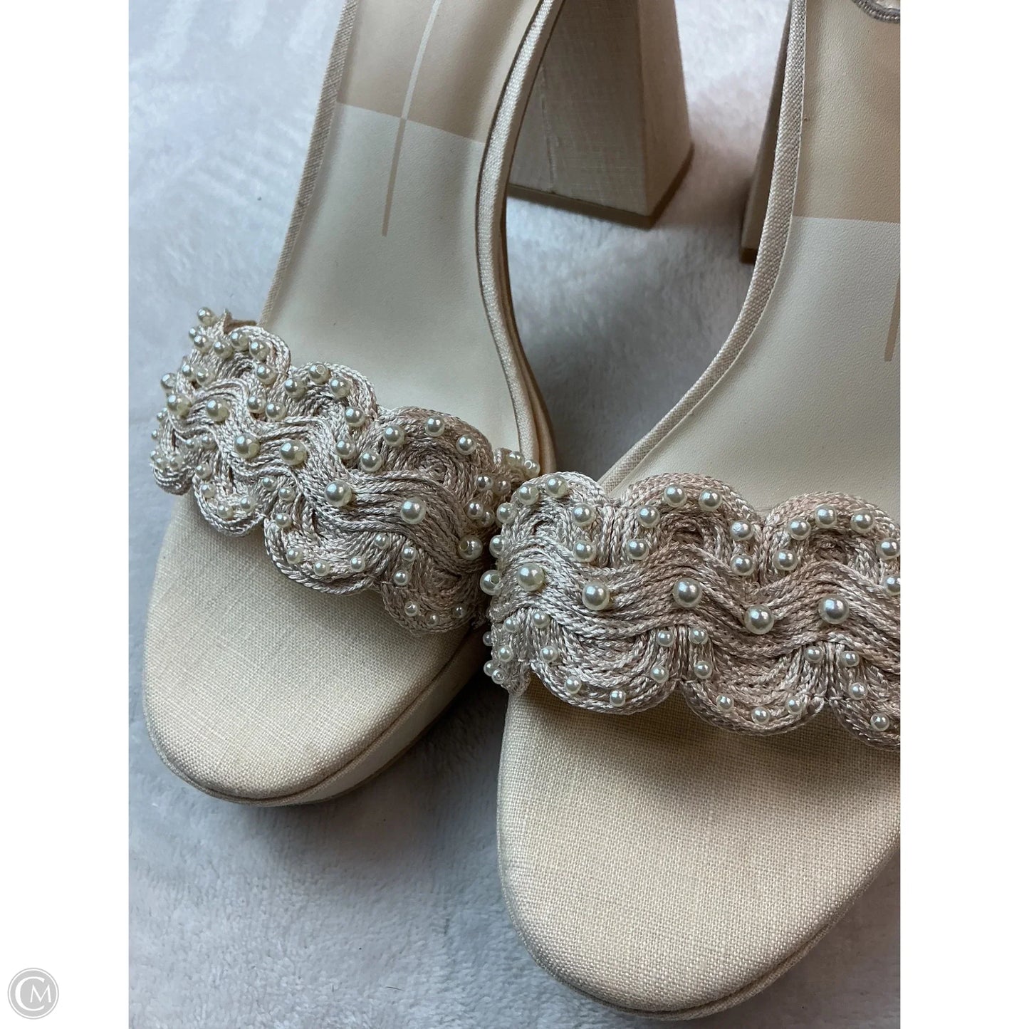 Shoes Heels Block By Dolce Vita In Tan, Size: 8.5