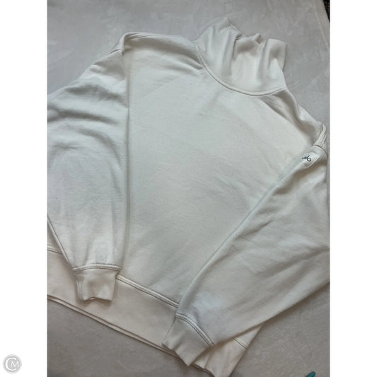 Athletic Sweatshirt Collar By Alo In White, Size: S