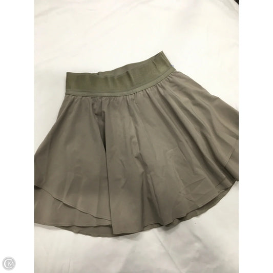 Athletic Skirt By Lululemon In Grey, Size: 0