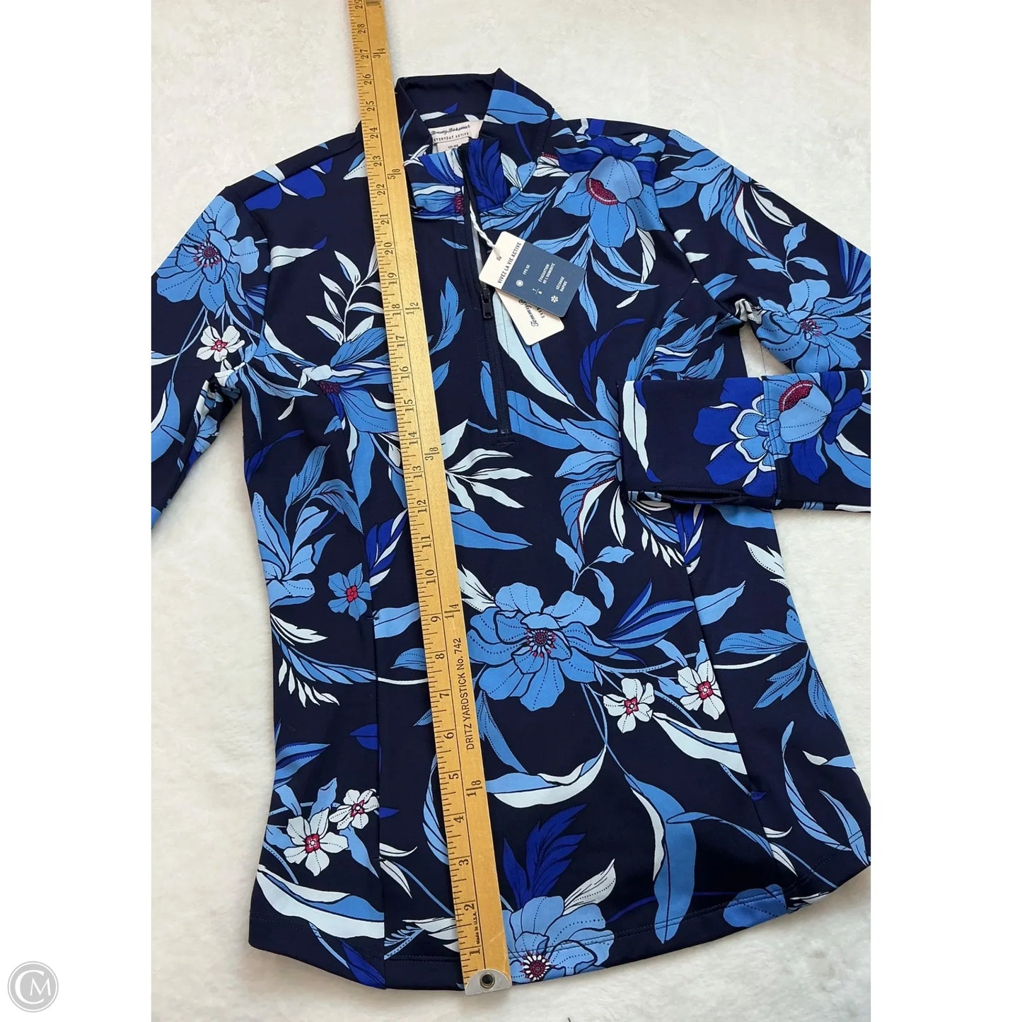 Athletic Jacket By Tommy Bahama In Blue, Size: Xs