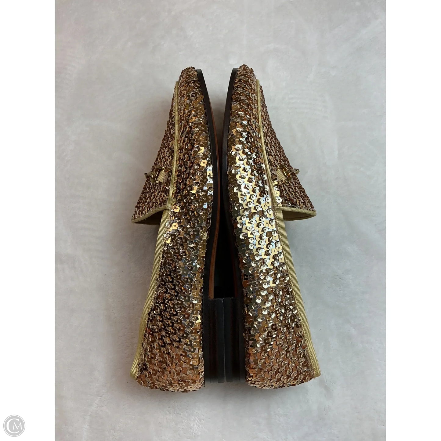 Shoes Flats By Sam Edelman In Gold, Size: 9
