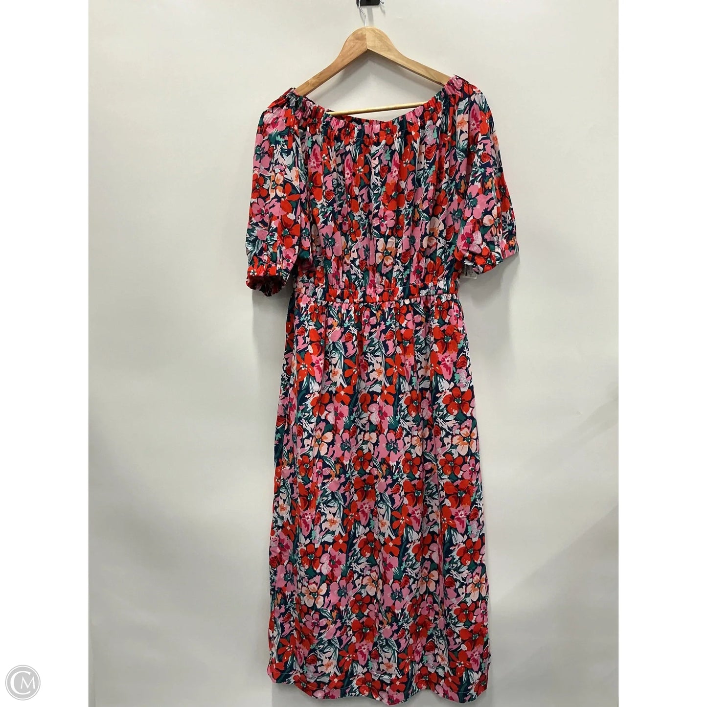 Dress Casual Maxi By Clothes Mentor In Floral Print, Size: Xl
