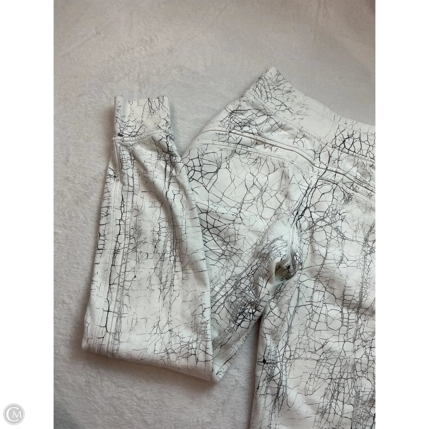 Athletic Pants By Lululemon In White, Size: 2
