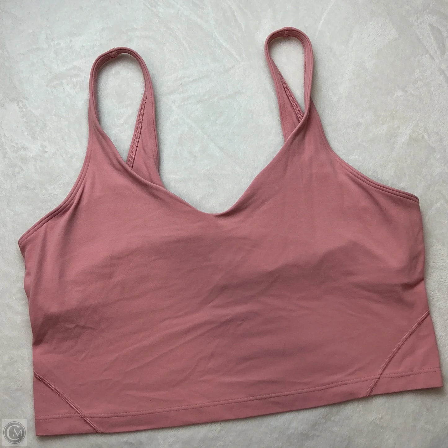 Athletic Tank Top By Lululemon In Pink, Size: 14