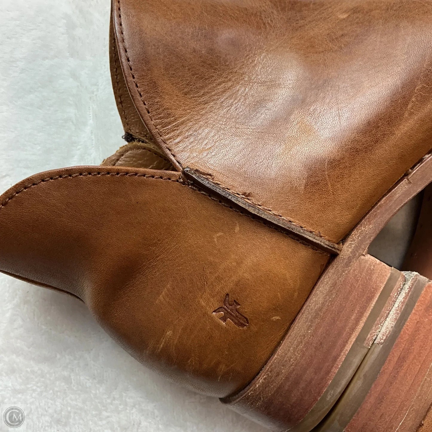 Boots Designer By Frye In Tan, Size: 9