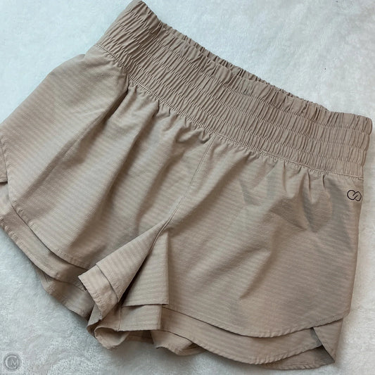 Athletic Shorts By Calia In Tan, Size: M