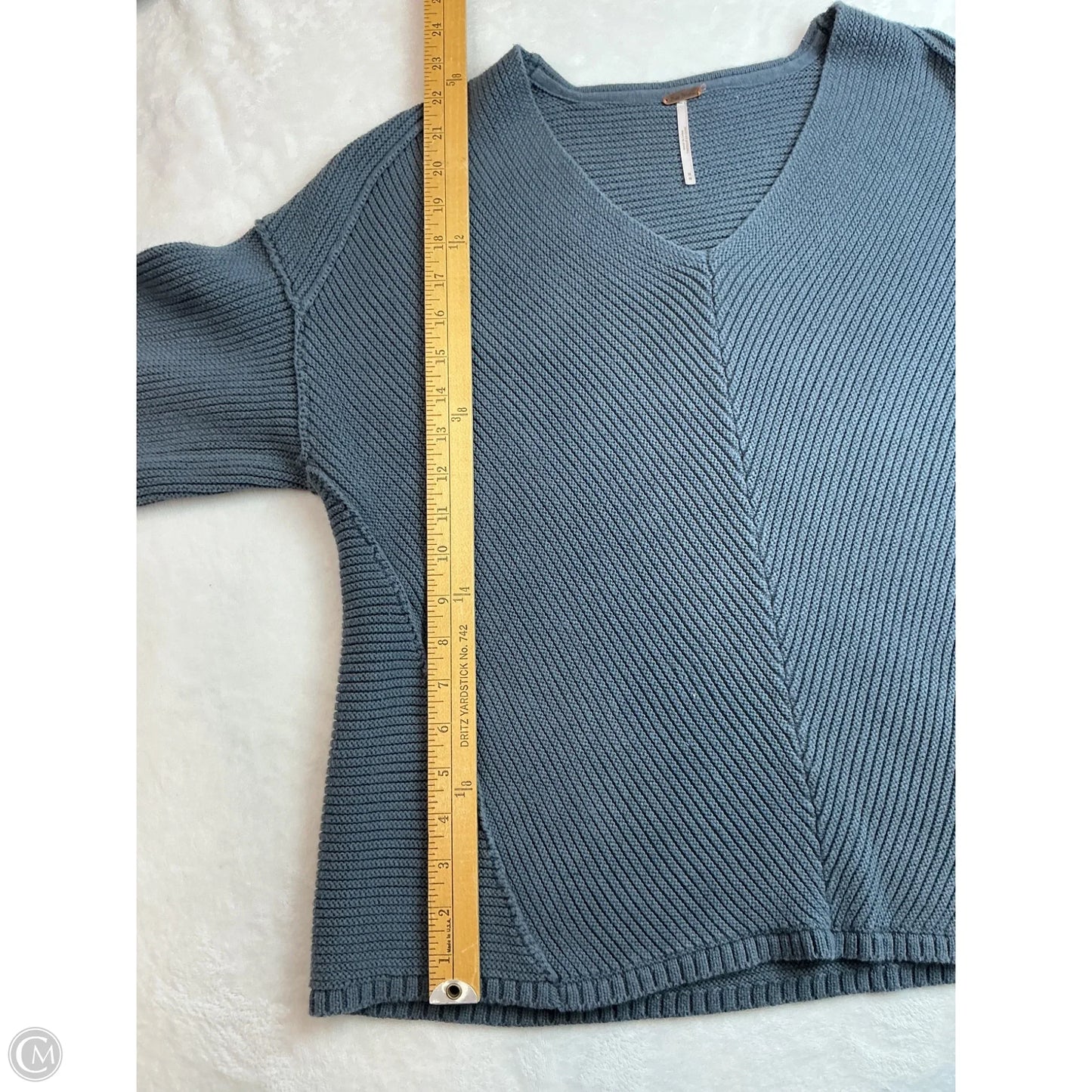 Sweater By Free People In Blue, Size: M
