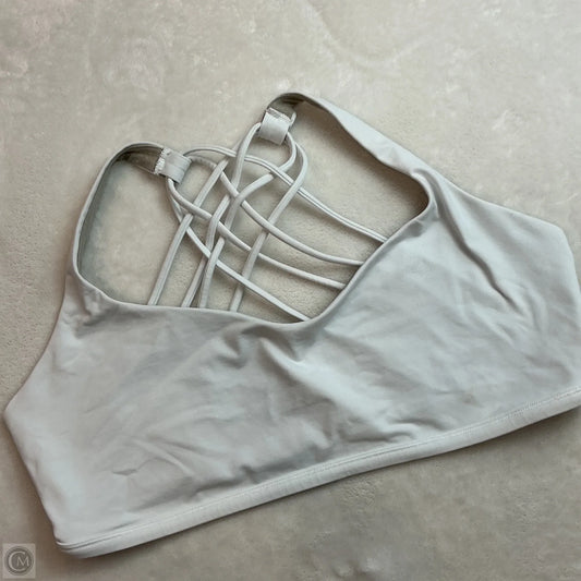 Athletic Bra By Lululemon In White, Size: 14