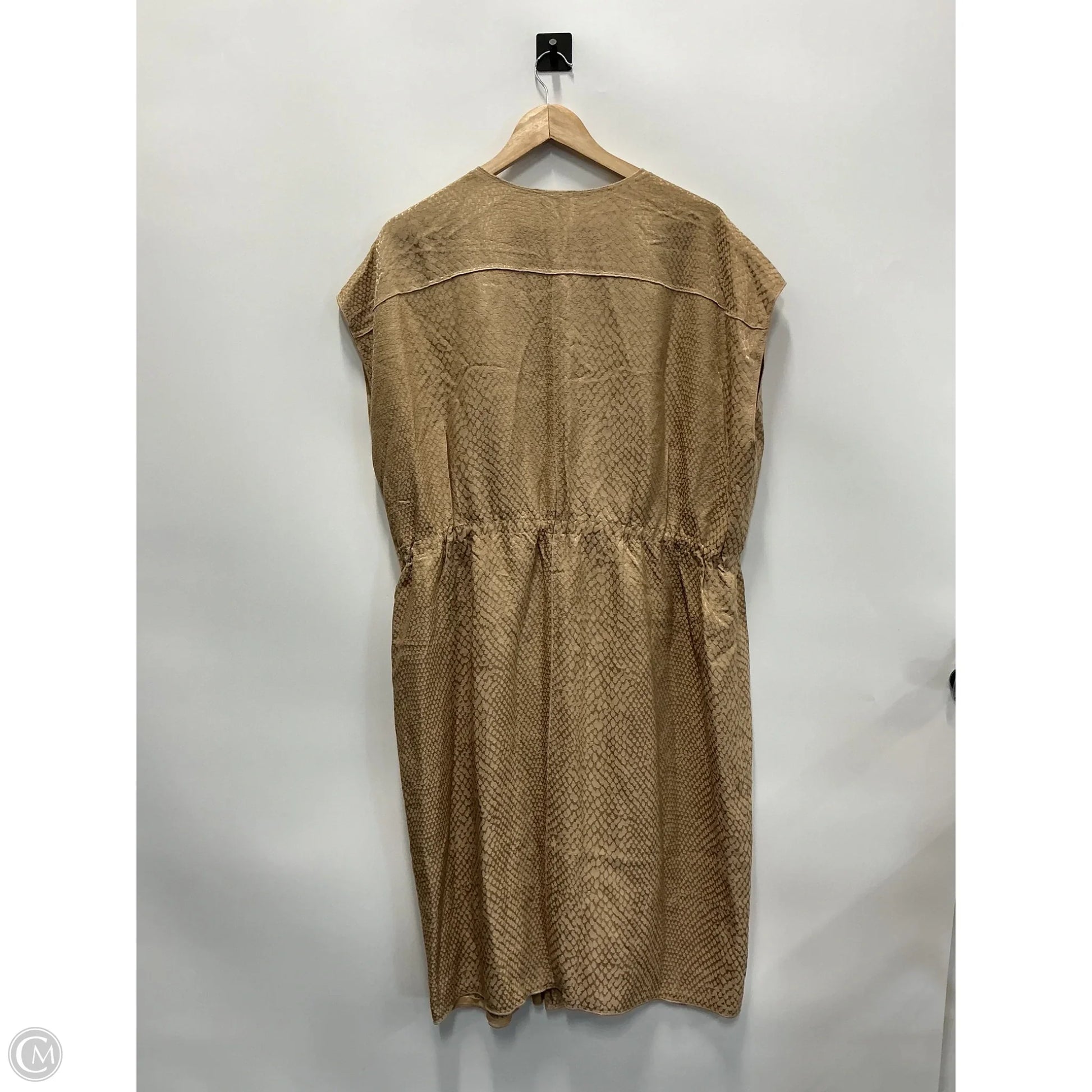 Dress Designer By Escada In Tan, Size: L